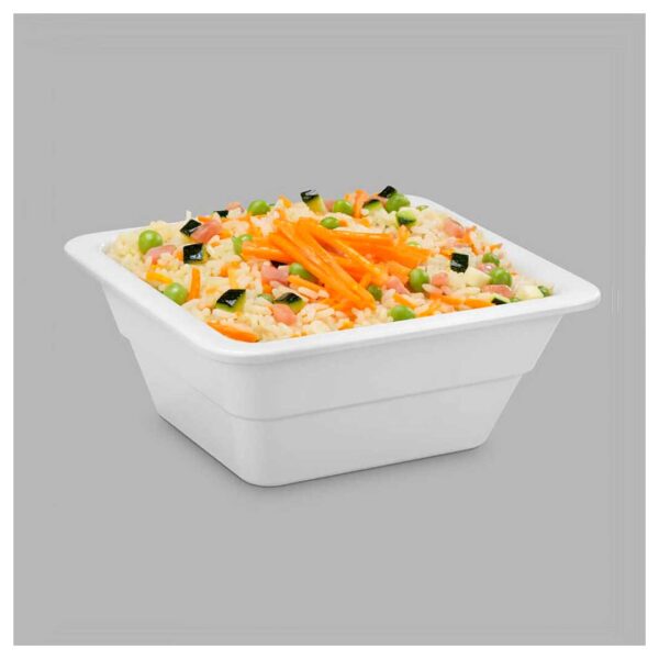 Pujadas Cubeta Classic Melamina Blanca GN 1/6