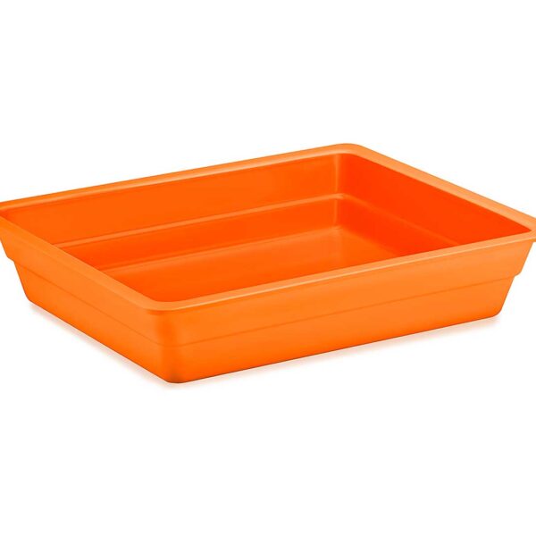 Pujadas Cubeta Melamina GN 1/2 Naranja