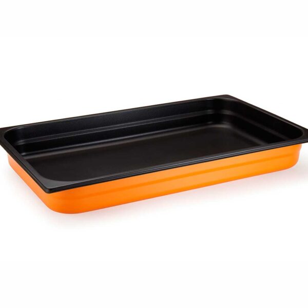 Pujadas Cubeta Antiadherente Fondo Difusor GN 1/1 Amarillo