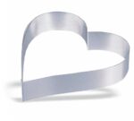 Pujadas Molde Acero Inox Forma Corazón