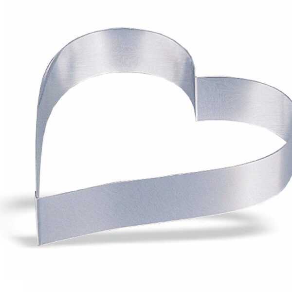 Pujadas Molde Acero Inox Forma Corazón