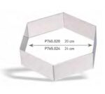 Pujadas Molde Acero Inox Hexagonal - Imagen 2