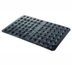 Pujadas Molde Silicona Negro Mini Magdalenas