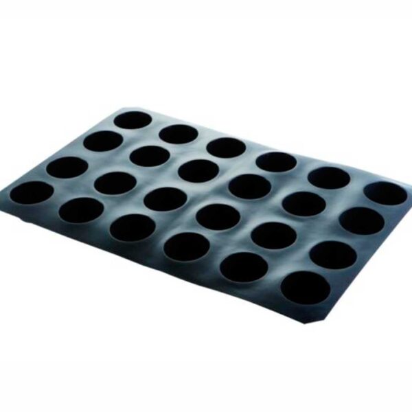 Pujadas Molde Silicona Negro Muffins