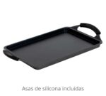 Pujadas Parrilla Plana con Asas Antiadherente Black Pro - Imagen 2