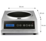 Pujadas Placa Inducción IP Pro 35 Wok - Imagen 5