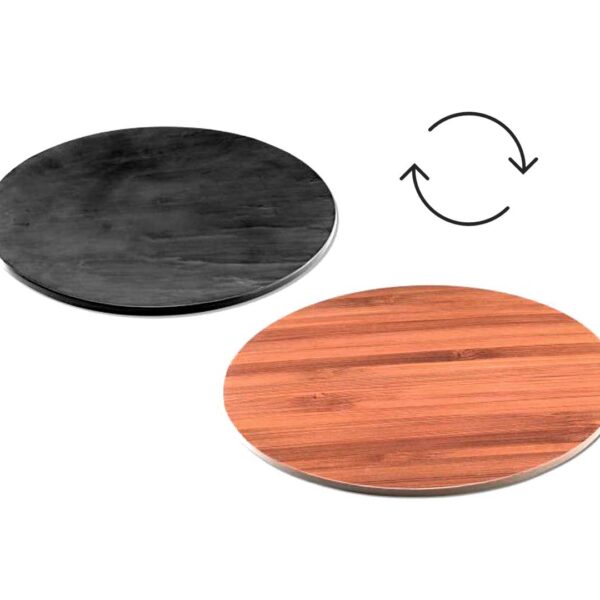 Pujadas Soporte Melamina Doble Cara Pizarra - Bambú