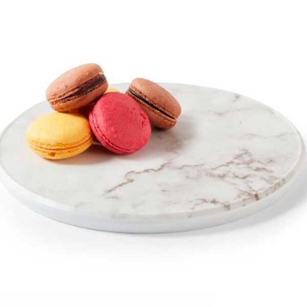 Pujadas Soporte Melamina Acabado Mármol Redondo