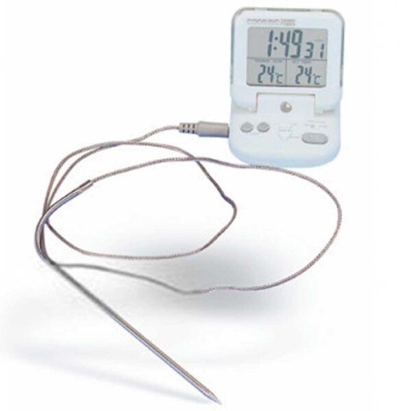 Pujadas Termómetro Digital con Temporizador