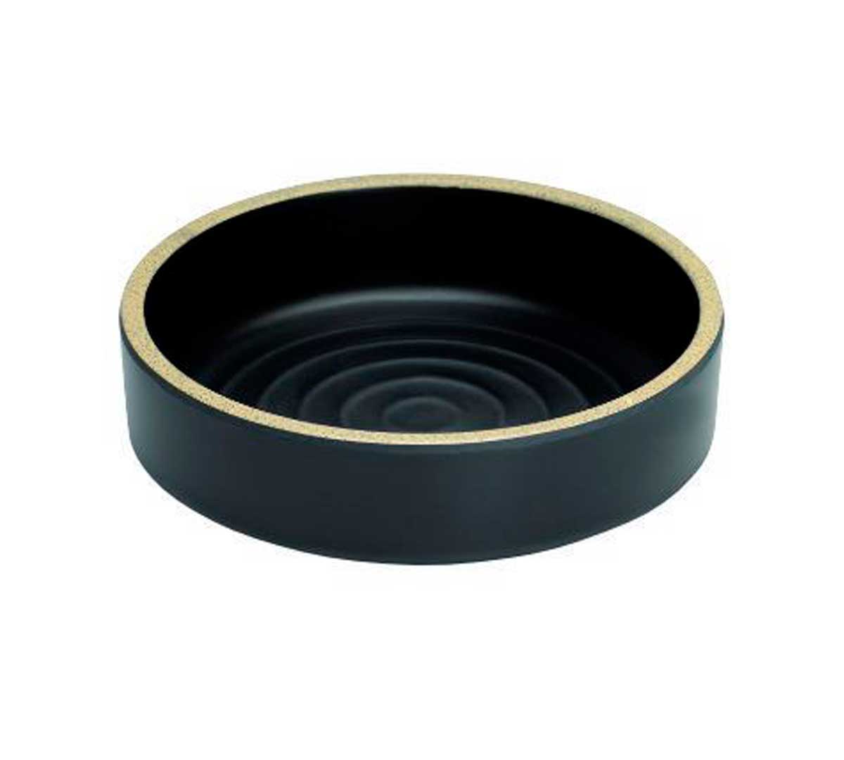 pujadas-terracota-plato-beige-01.jpg Pujadas Vajilla Melamina Terracota Borde Beige - Imagen 1