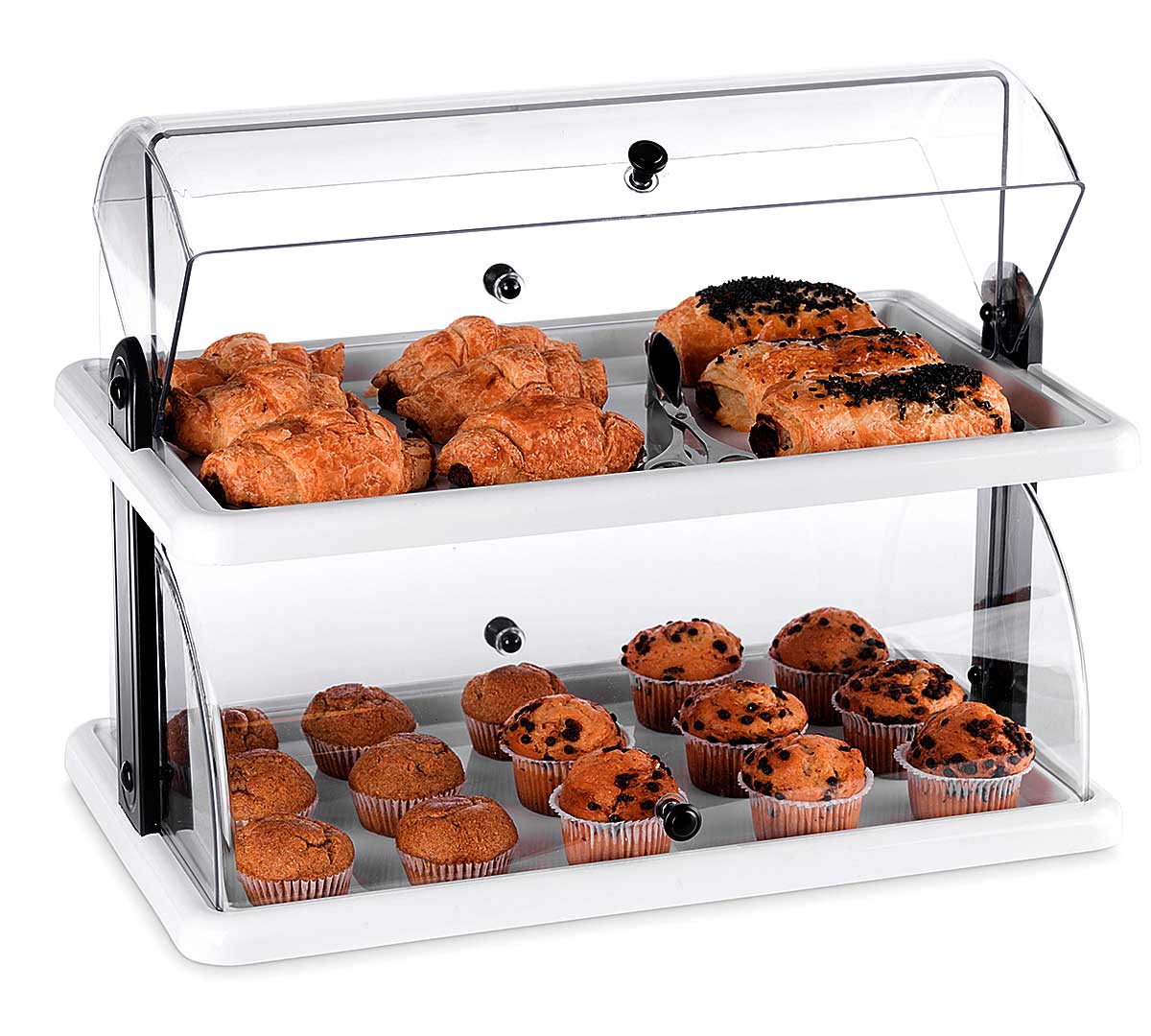 pujadas-vitrina-bolleria-rectangular-doble-01.jpg Pujadas Vitrina Bollería Rectangular Doble - Imagen 1