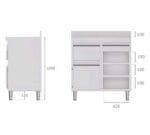 Savemah Mueble Cafetero MCAF-1000 - Imagen 2