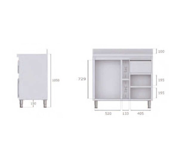 Savemah Mueble Cafetero MCAF LAV - Imagen 3