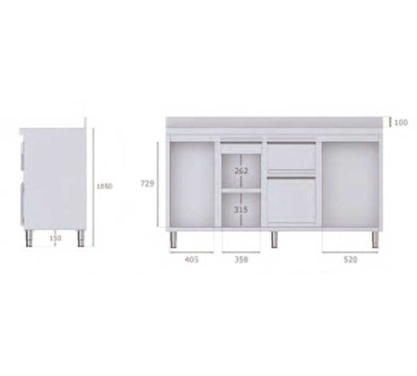 Savemah Mueble Cafetero MCAF LAV - Imagen 5