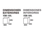 Savemah Expositor Sobremesa VSM-160L - Imagen 4