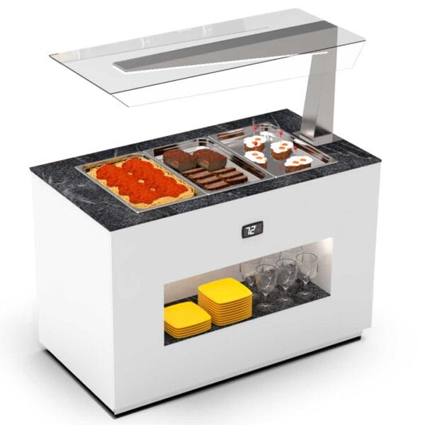 Sayl Buffet Line con Autoservicio Placa Caliente