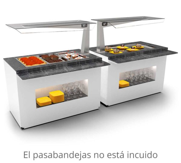 Sayl Buffet Line con Autoservicio Neutro - Imagen 2
