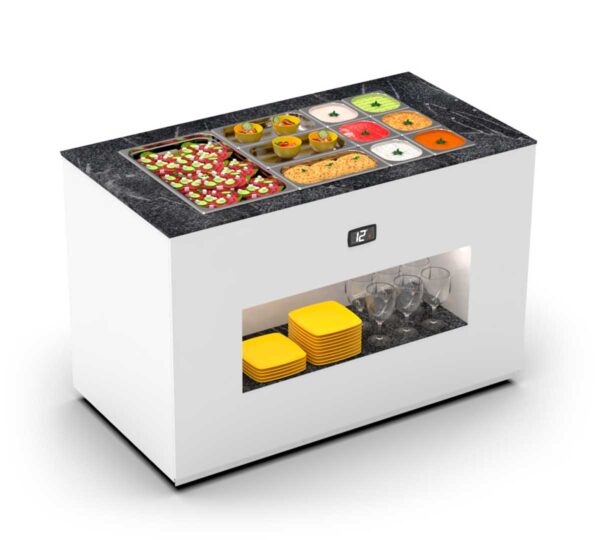 Sayl Buffet Line Base Placa Fría