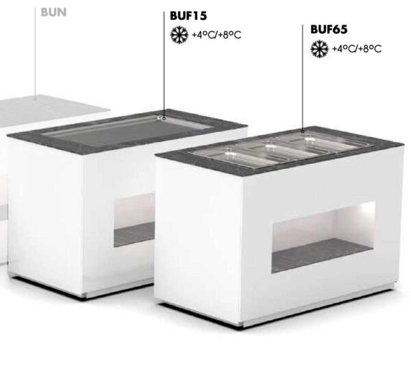 Sayl Buffet Line Base Placa Fría - Imagen 3