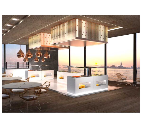 Sayl Buffet Line Base Placa Fría - Imagen 5