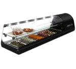 Sayl Vitrina Refrigerada 2 Pisos Tapas Cuba Plana