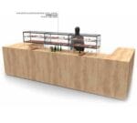 Sayl Expositor Zeppelin con Estante y Pasaplatos - Imagen 3