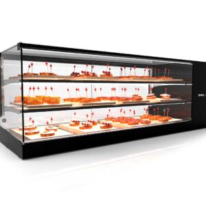 Sayl Vitrina Refrigerada Logic 3 Pisos Cuba Plana