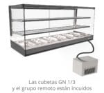 Sayl Vitrina Refrigerada Logic Triple Grupo Remoto - Imagen 2