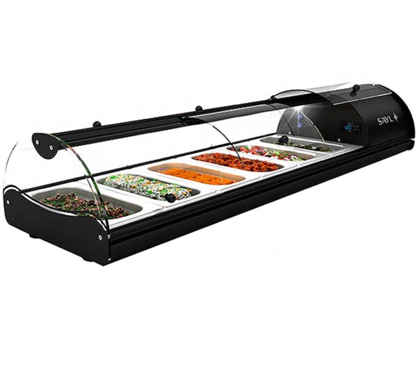 Sayl Vitrina Self Service Refrigerada Tapas Cuba GN