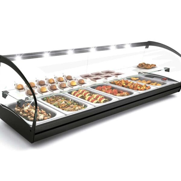 Sayl Vitrina Shark Baño María 2 Pisos