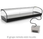 Sayl Vitrina Refrigerada Shark Grupo Remoto Cuba Plana - Imagen 2