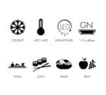 Sayl Vitrina Shark 2P Doble Frío - Imagen 4