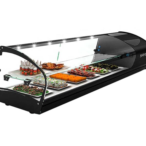 Sayl Vitrina Refrigerada Shark 2P Tapas Cuba Plana