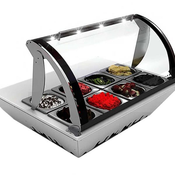 Sayl Vitrina Expositora Topping Box Line