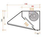 Altex Campana de Pared Basic Monobloc 110 - Imagen 2