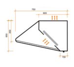 Altex Campana de Pared Basic 75 - Imagen 3