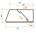 Altex Campana de Pared Eco 75 - Imagen 2