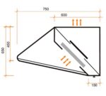 Altex Campana de Pared Plein 75 - Imagen 3
