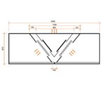 Altex Campana Central Reversible 200 - Imagen 2