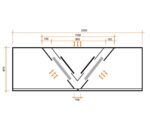 Altex Campana Central Reversible 230 - Imagen 2
