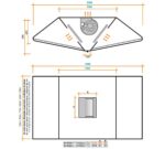 Altex Campana Central Basic Monobloc 210 - Imagen 3