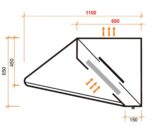 Altex Campana de Pared Plein 110 - Imagen 3
