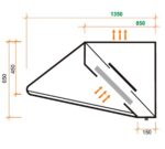Altex Campana de Pared Plein 135 - Imagen 3