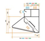 Altex Campana de Pared Plein Compensada 110 - Imagen 2