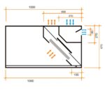 Altex Campana de Pared Reversible Compensada 100 - Imagen 2