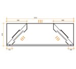 Altex Campana Central Reversible Doble Colector 200 - Imagen 3
