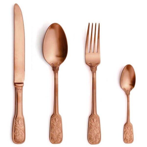 Comas Cubertería Versailles Satin Copper