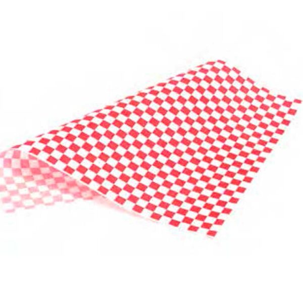 Papel Envoltorio Antigrasa Rojo