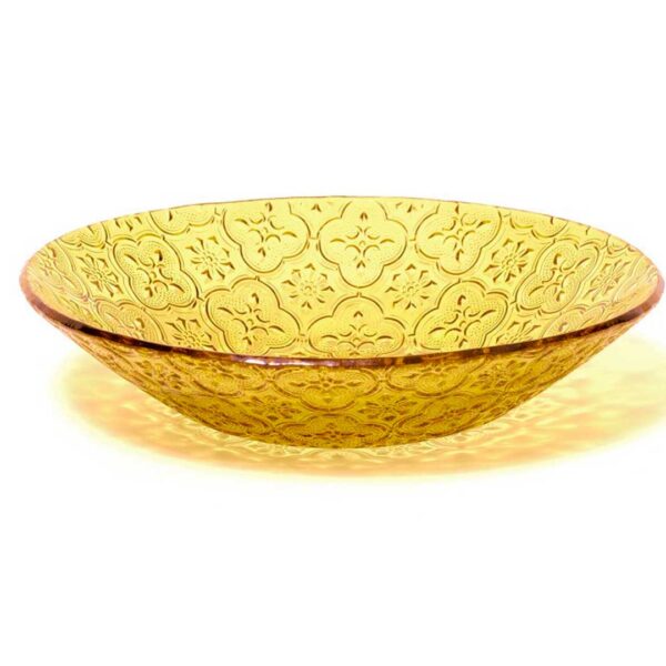 Comas Vajilla Cristal Borosilicato Ambar