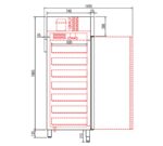 Coreco Armario Refrigerado Pescado AP-750 - Imagen 3